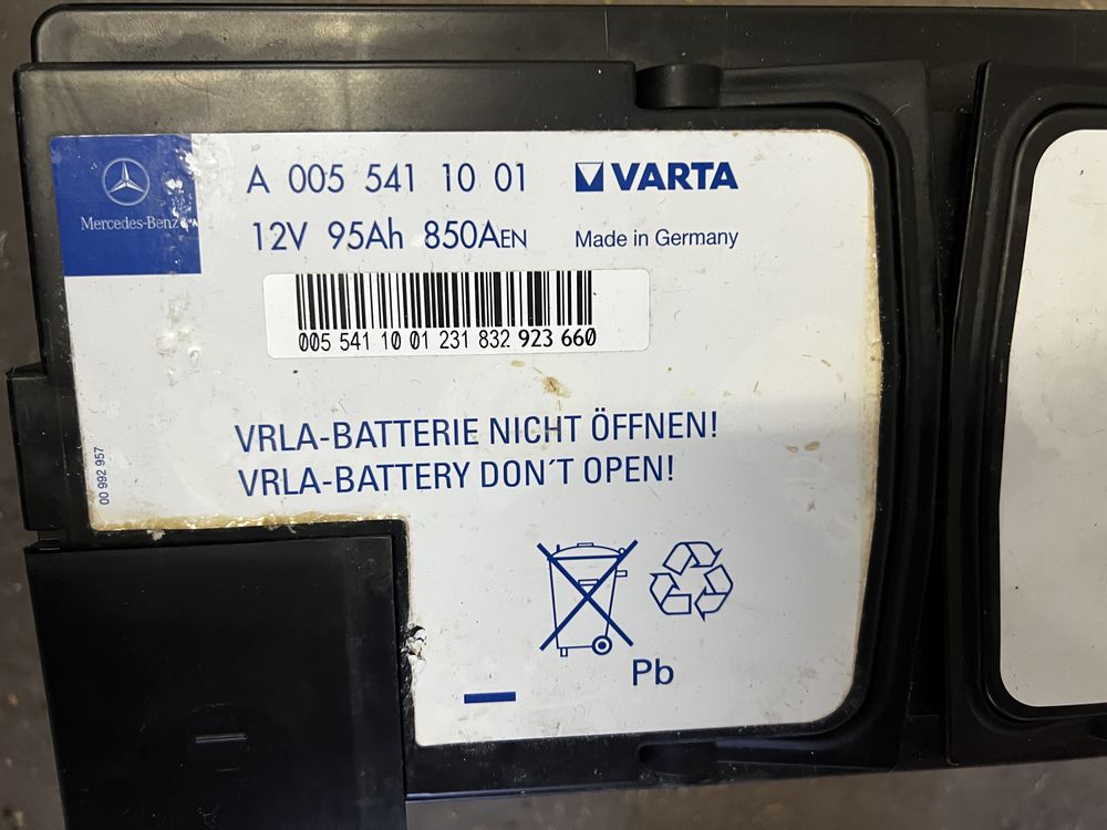 Varta 95Ah акумулатор