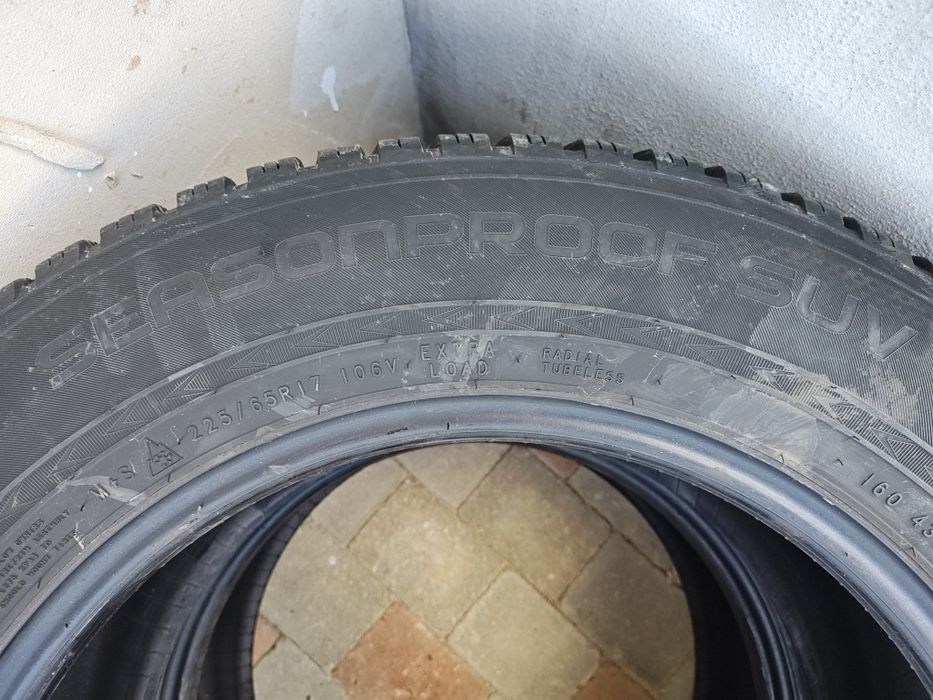 2 x Nokian seazonprof 225 65 17