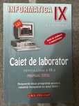 Caiet de Laborator Informatica clasa a 9-a Carmen Minca Profilul Real