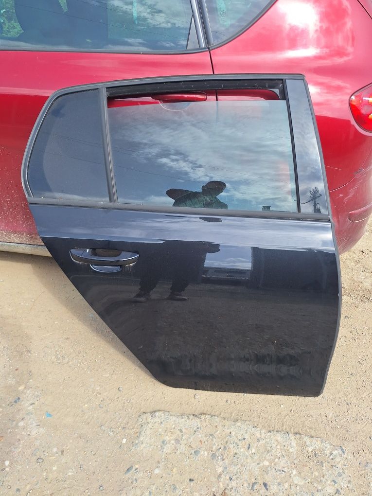 Usa dreapta spate VW Golf 6 hatchback negre cod LC9X