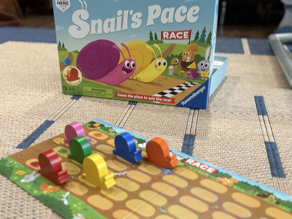 Ravensburger Snail’s Pace Race – настолна игра, 3+ години