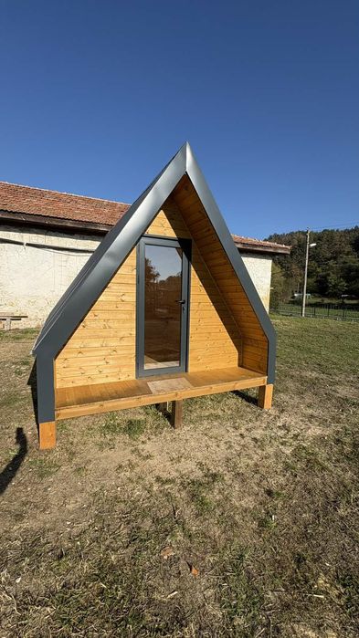 Сглобяеми дървени алпийски шалета