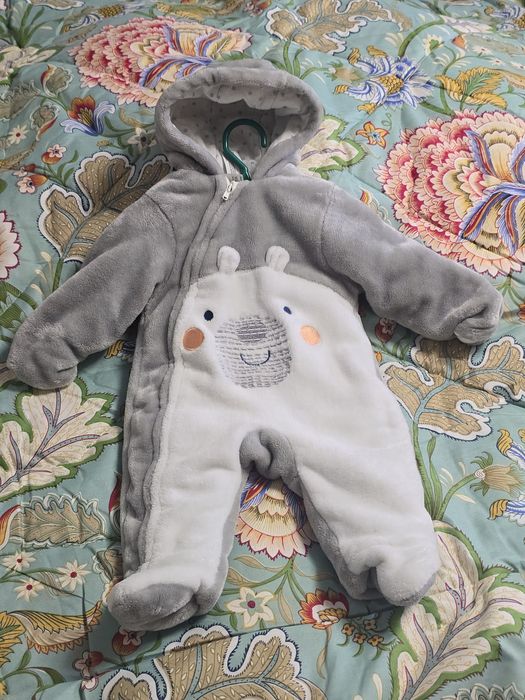 Плюшевый камбинезон