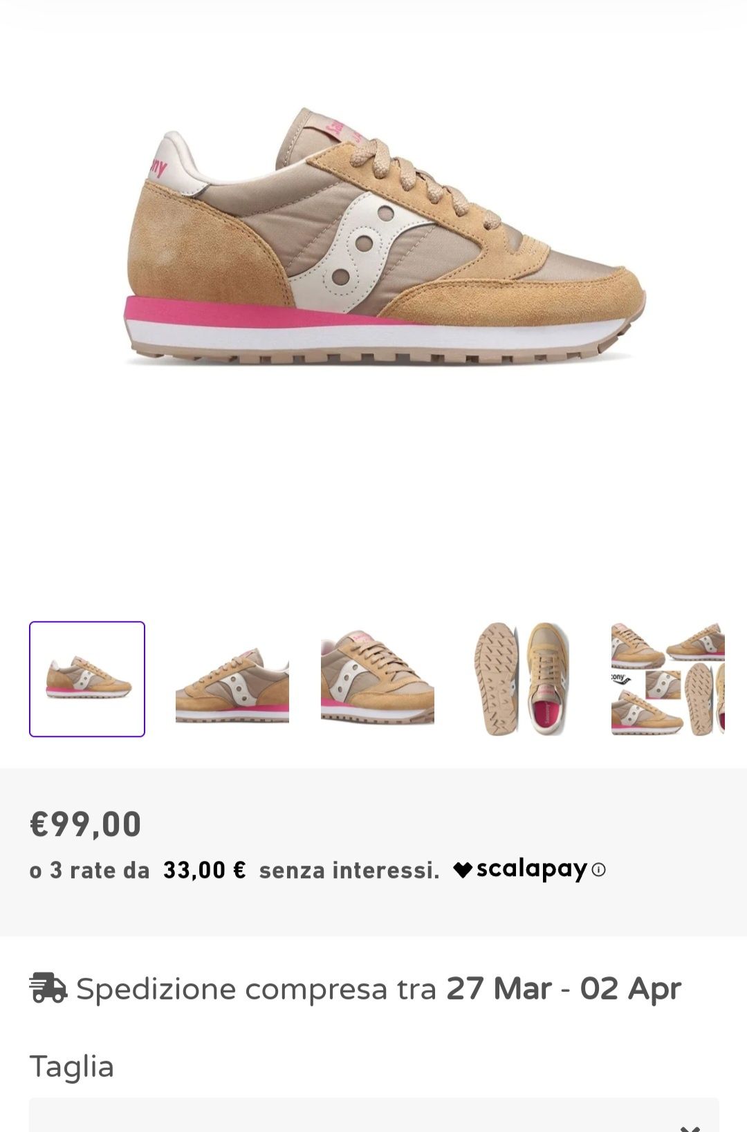 Дамски маратонки SAUCONY JAZZ.Номер 40.5