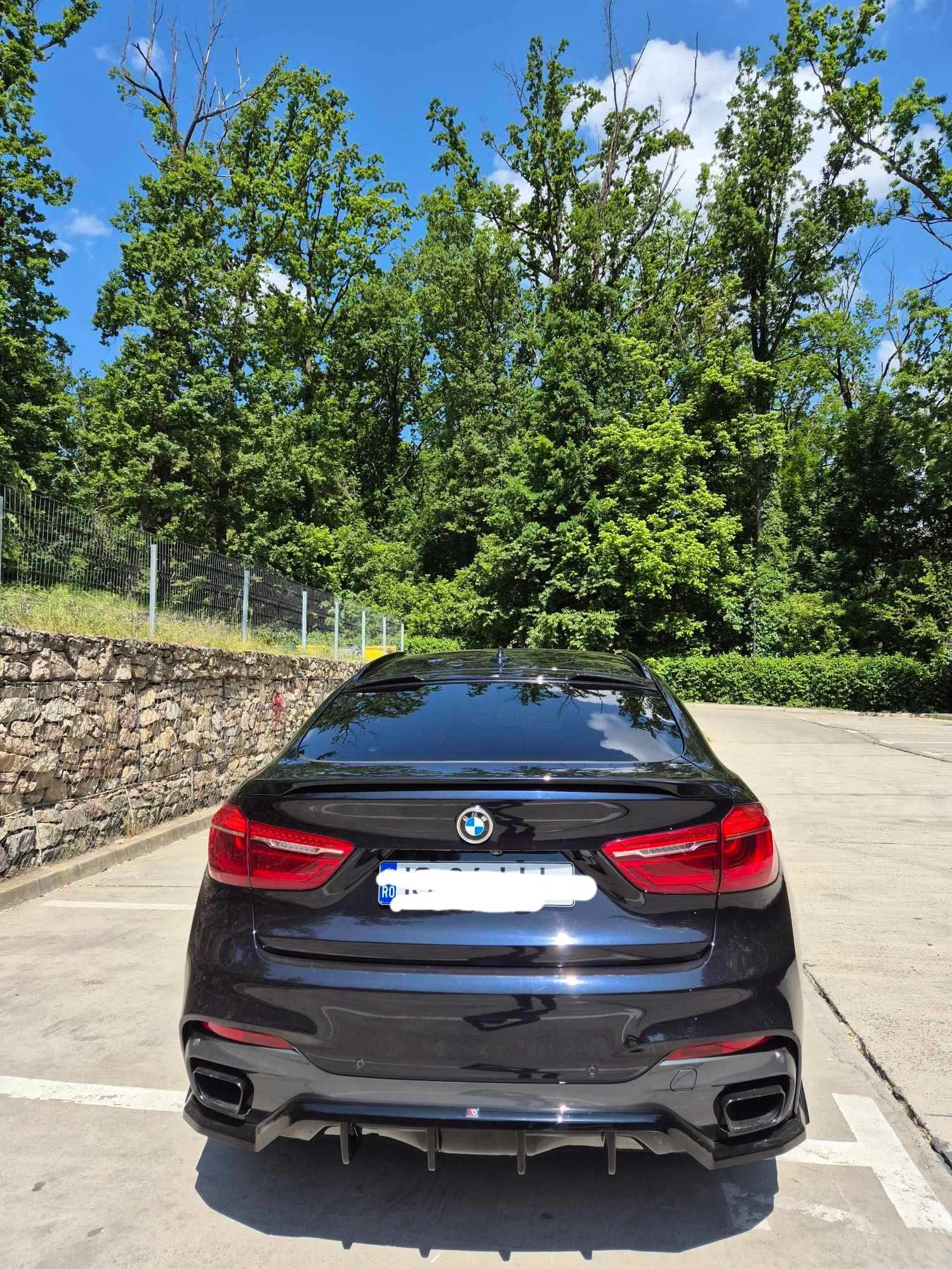 BMW X6 4.0D Pachet M interior, exterior