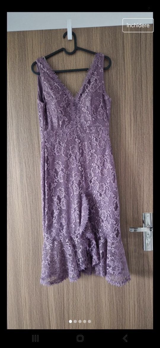 Rochie mov noua de ocazie marime S