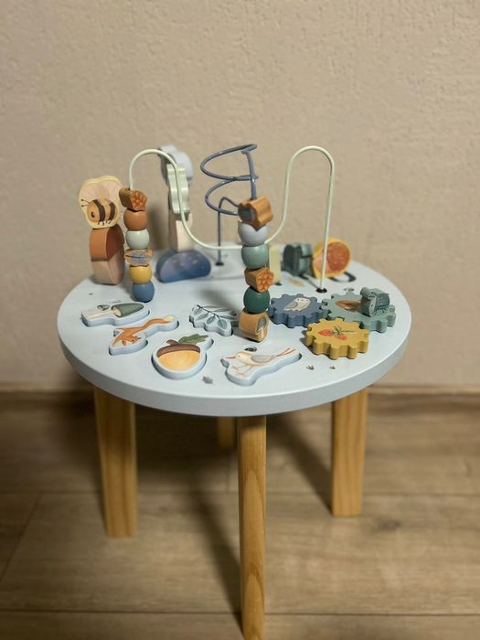 Детска активна маса Little Dutch Forest Friends