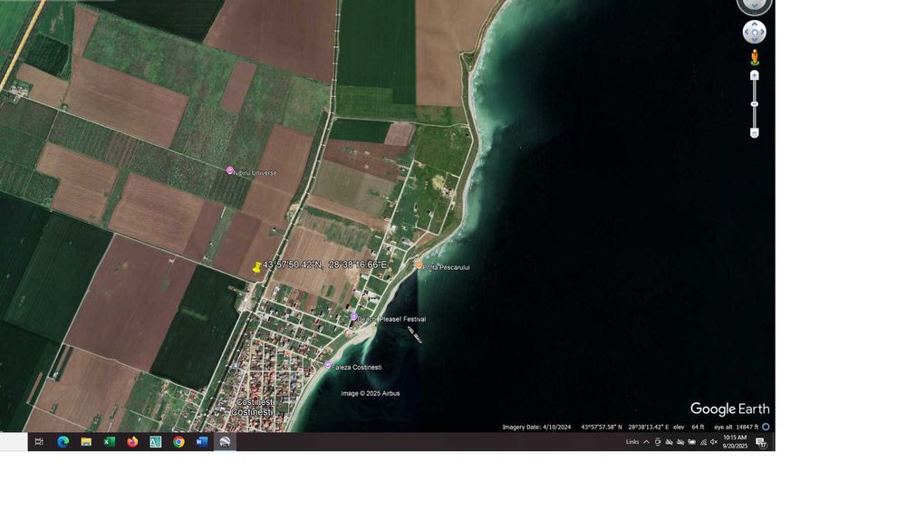 Teren Intravilan Costinesti langa Beach Please
