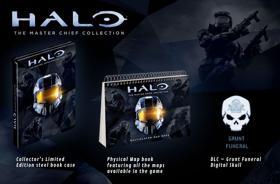 Artbook Halo The Master Chief Collection Limited Multiplayer Map Book