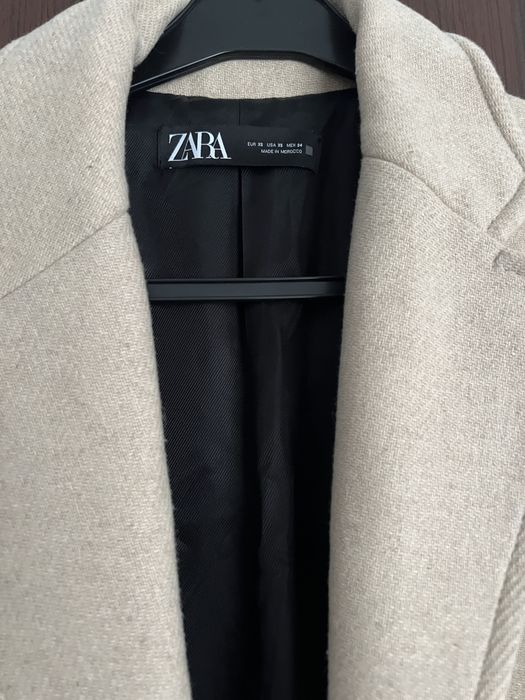 Palton oversized din lana