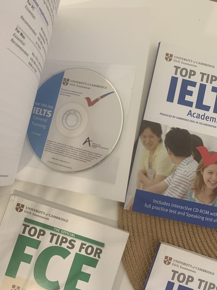 Top tips for IELTS новые английский язык FCE книги по ielts