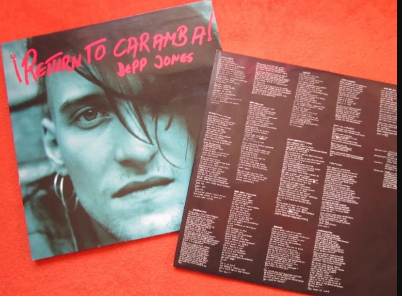 vinil rar Welcome To Hell  Depp Jones ‎1st Edi. made in Germany 1991