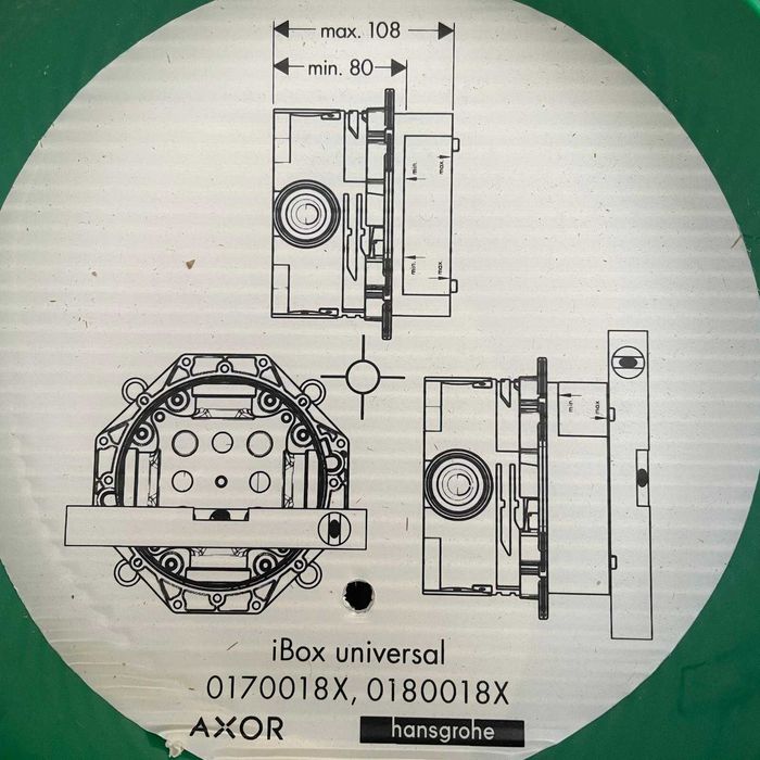Hansgrohe iBox Universal 01800180 – Corp încastrat pentru duș/cadă
