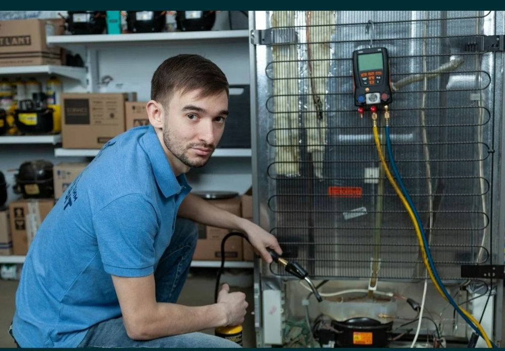 Ремонт холодильников и морозильников заправка фреона замена компрессор