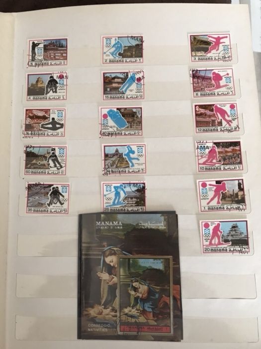Clasor colecție timbre