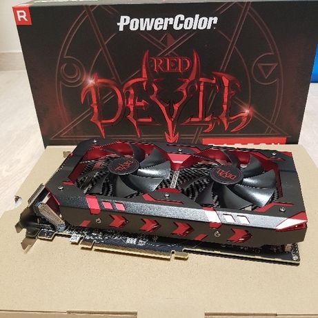 Rx 580  Red Devil -8 Гб ддр5 на 256 бит