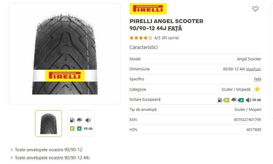 Scuter Daytona revo 50cm