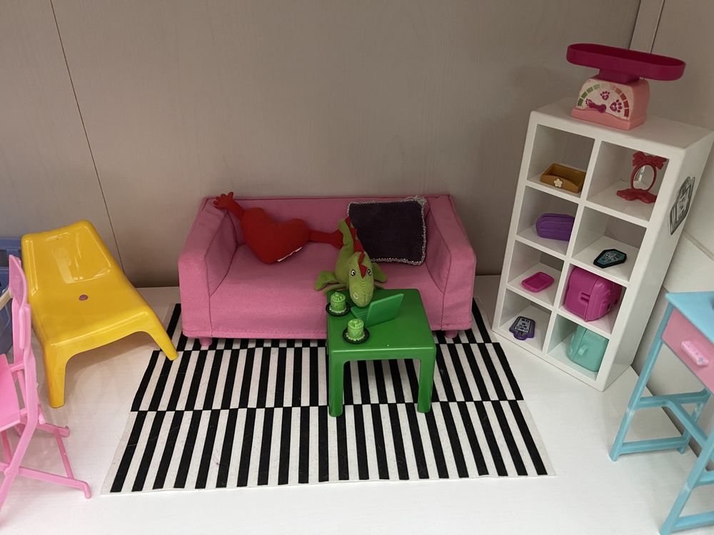 Кукольная мебель Мебель для кукол Барби, МХ