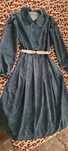 Rochie midi albastru inchis