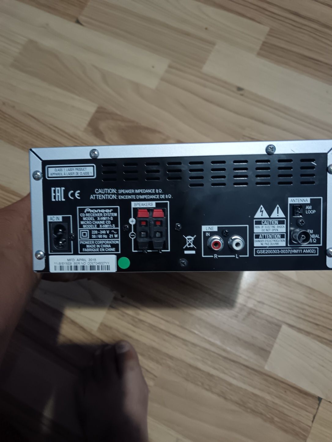 Vand/schimb amplificator pioneer
