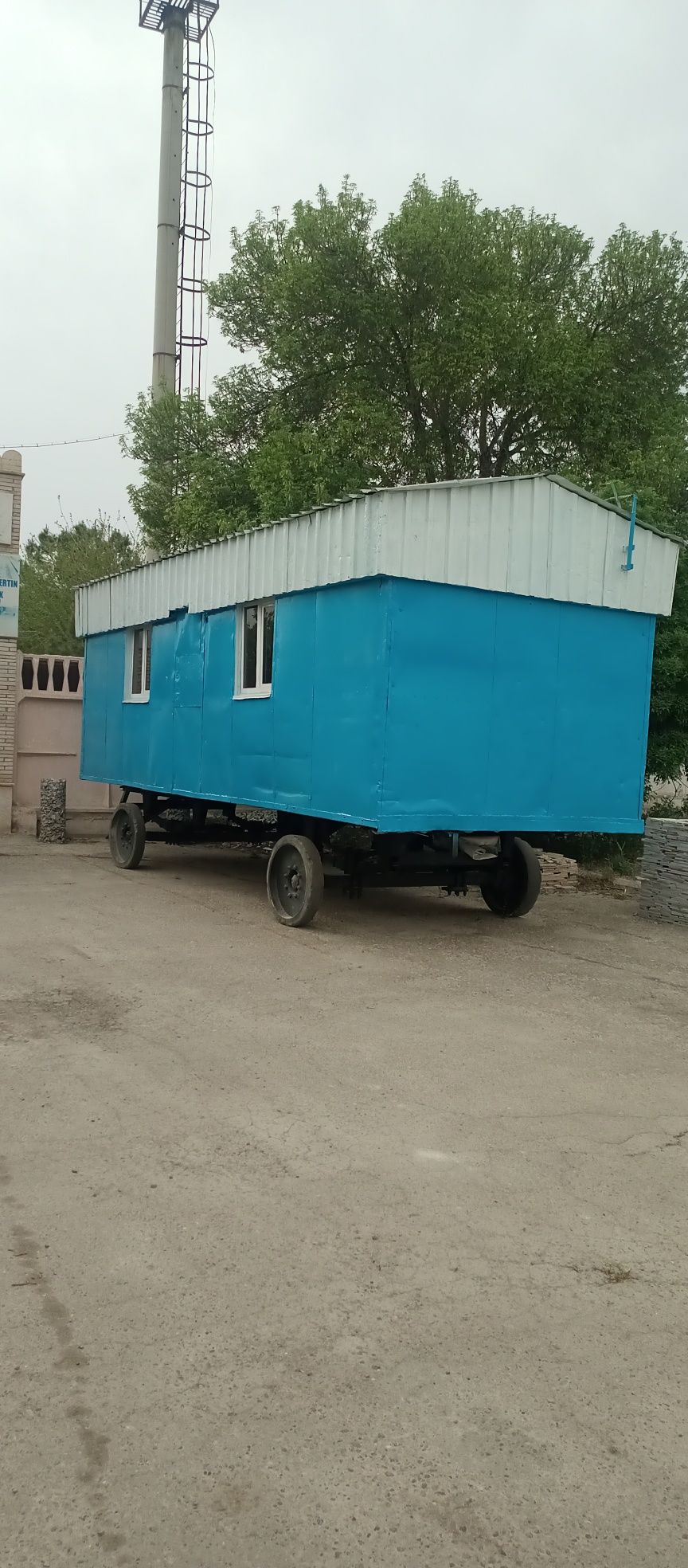 Вагон Офис на колесах длиной 7,5метров и стандартной ширина