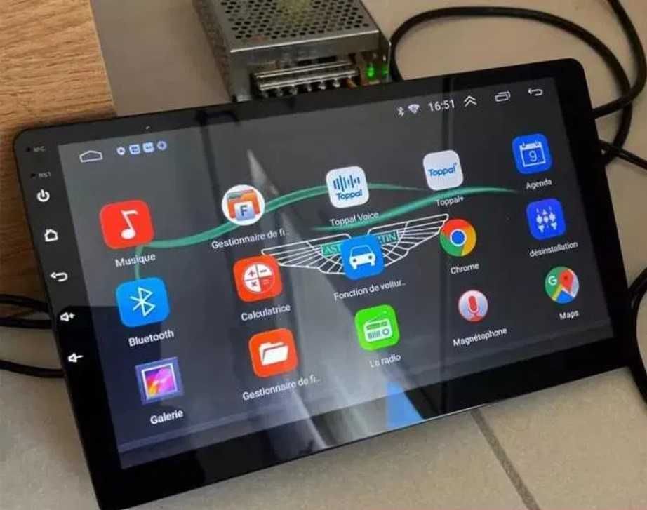 Мултимедия GPS 10,1 Инча Android 12 Apple carplay 1 Din 32GB
