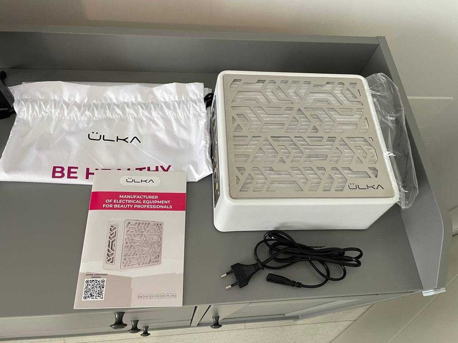 Ventuza manichiura ÜLKA Premium cu filtru nou 90W ca noua