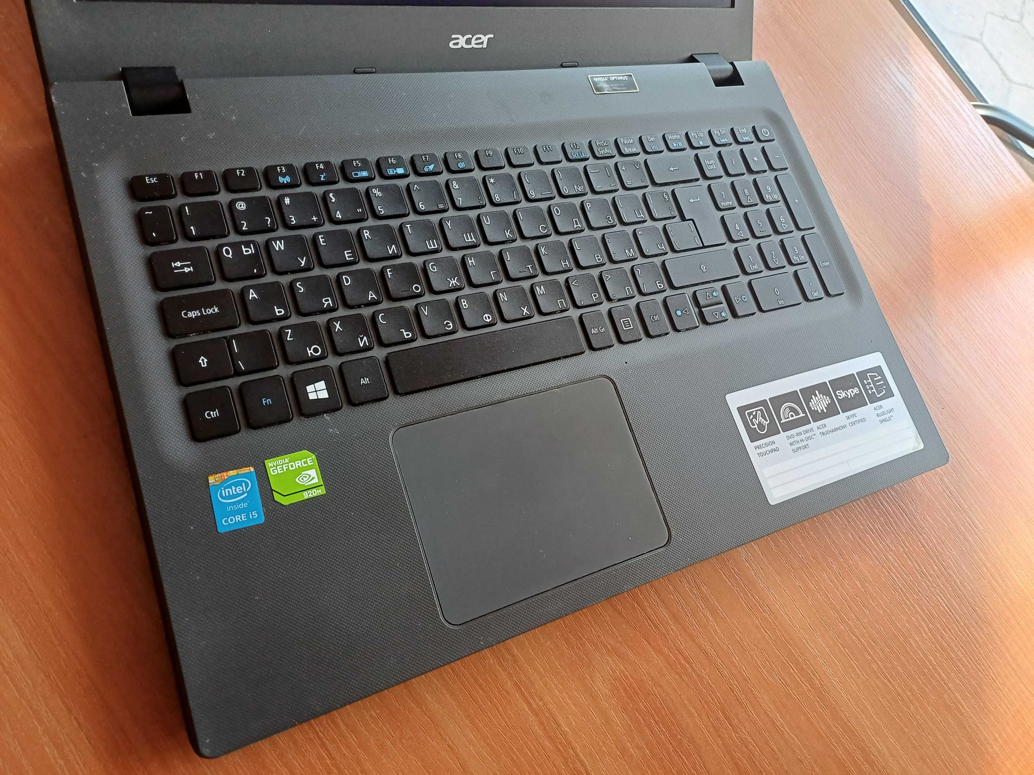 15.6'HD Acer Core™i5-5th/Nvidia 920M - 2GB/8GB Ram/1TB HDD Sata
