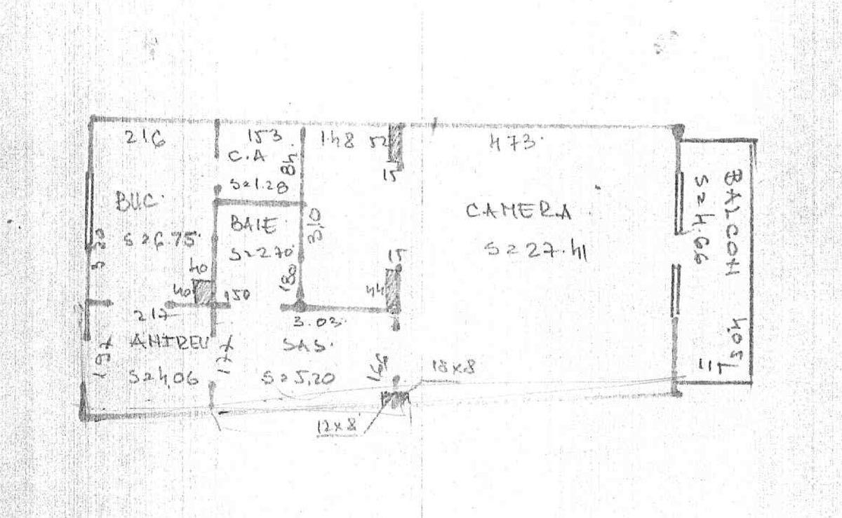 Apartament 47mp renovat, mobilat, utilat - Horea, Facultatea de Litere