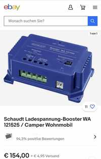 Schaudt Booster WA 121 525 , amplificator de tensiune de incarcare