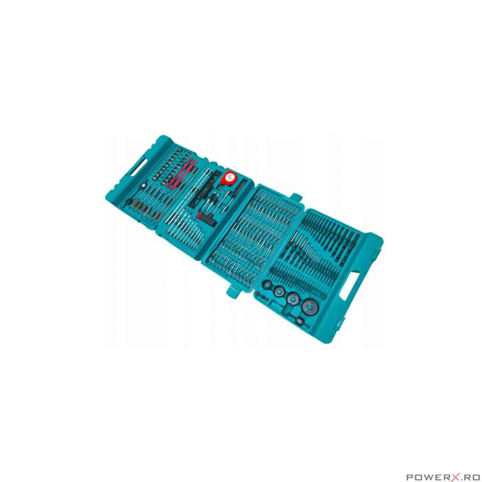 Trusa set 170 burghie metal, beton, lemn Verke