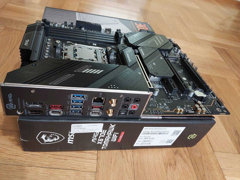 Ryzen 7 7800X3D + MSI X670E Tomahawk Wi-Fi, АМ5