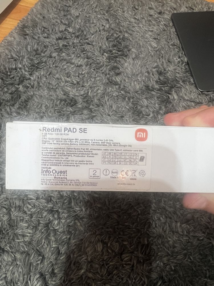 Redmi pad SE ca noua cu husa | 128gb