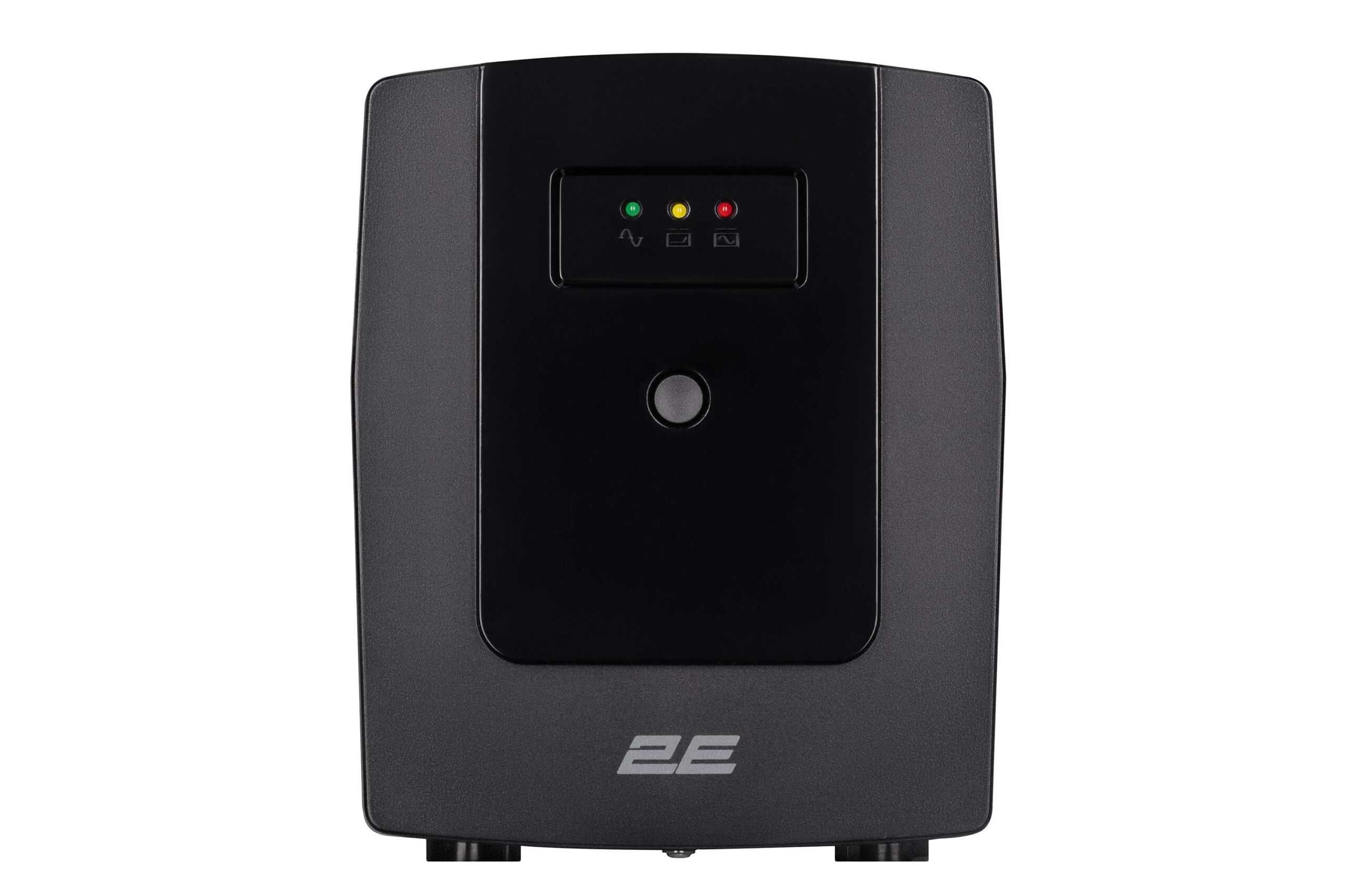 Источник бесперебойного питания 2E ED1200, 1200VA/720W, LED, 3xSchuko