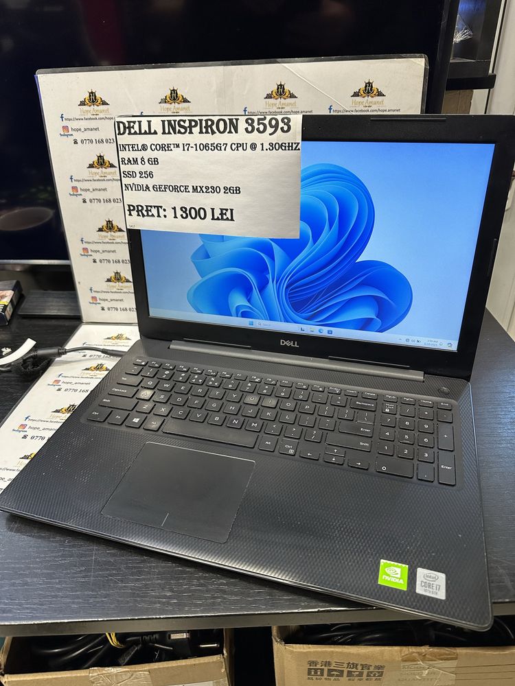 Hope Amanet P7 Laptop Dell Inspirion I7-1065G7