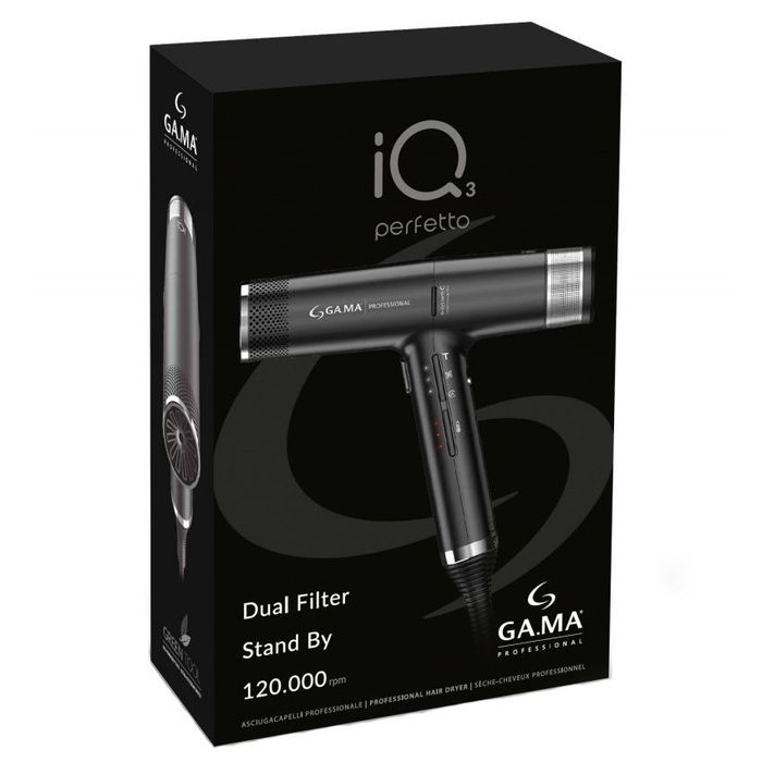 Профессиональный фен GAMA iQ3 BLACK