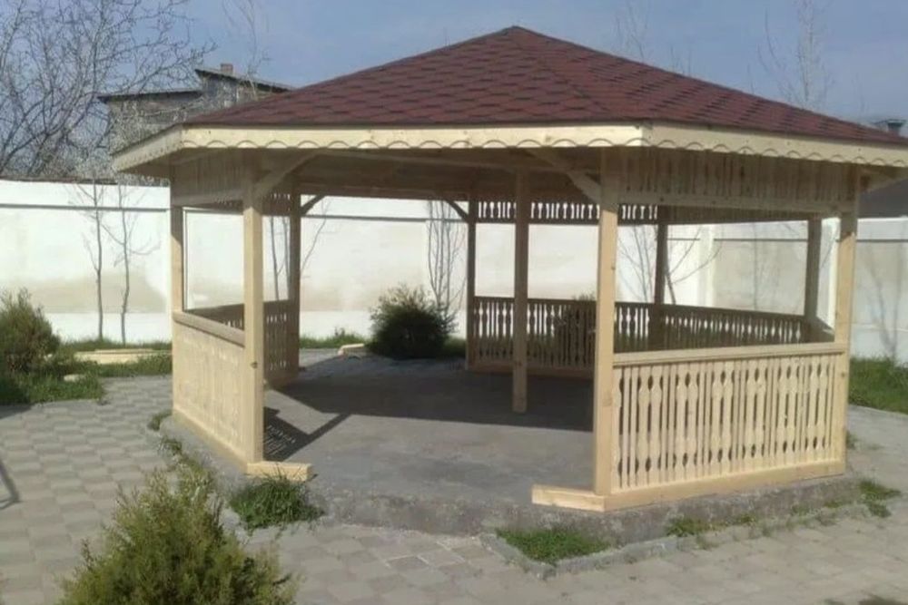 Foișor și terase mobilier și gradina