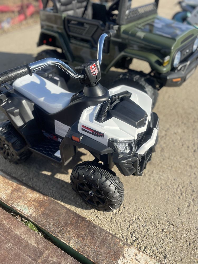 Atv electric cu lumini LED Nichiduta Speed White