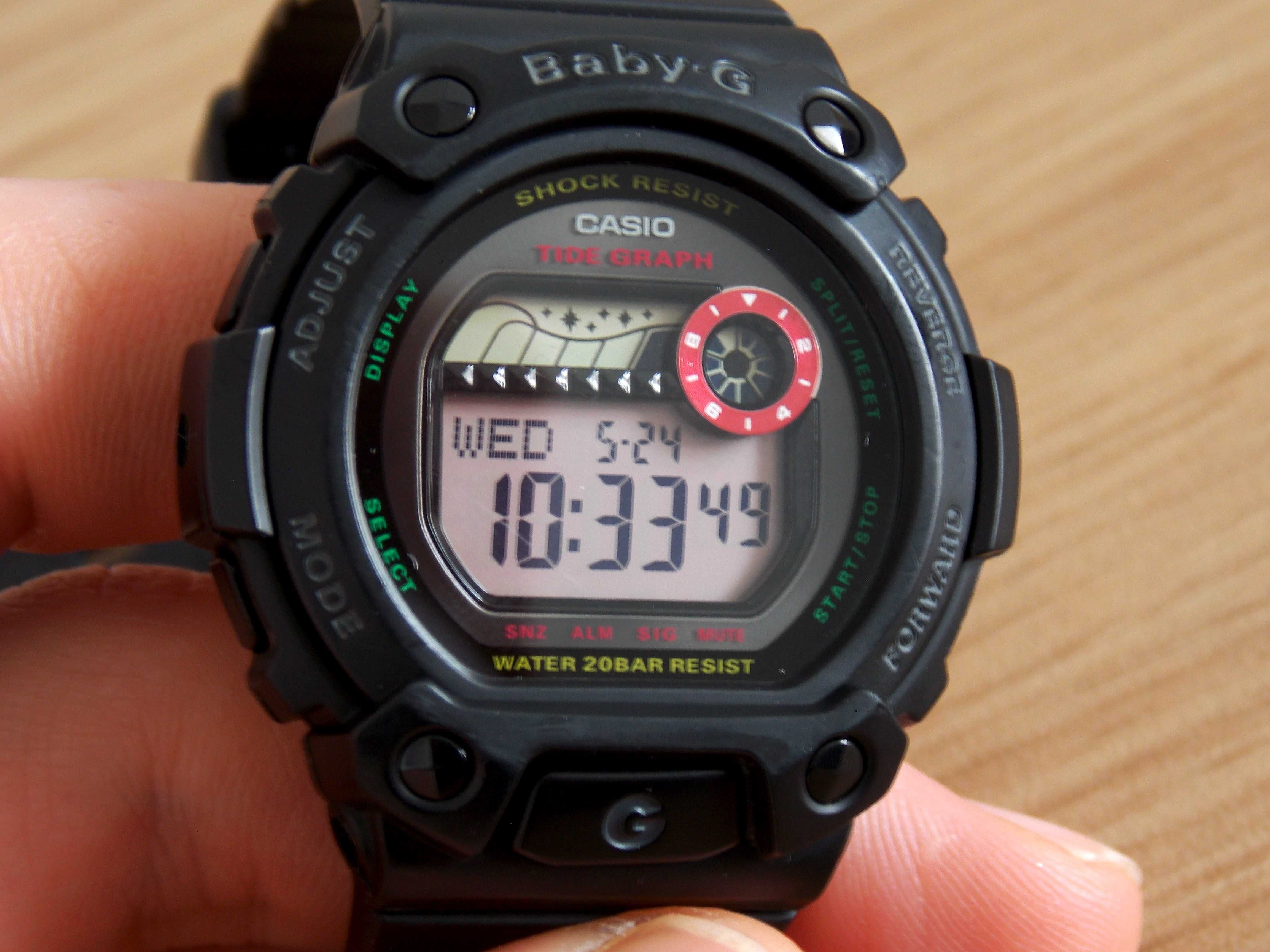 Casio Baby-G Tide Graph BLX-102- часовник. Оригинал!