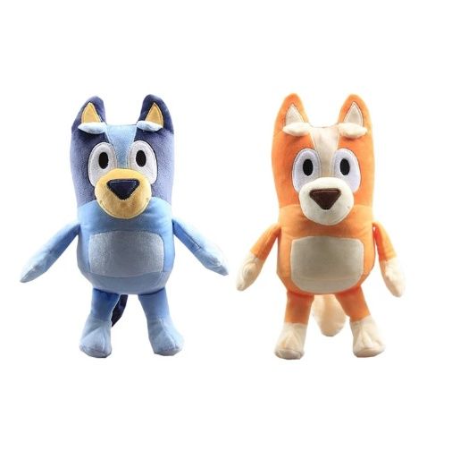 Голяма плюшена играчка Блуи и Бинго, Bluey Bingo плюшени