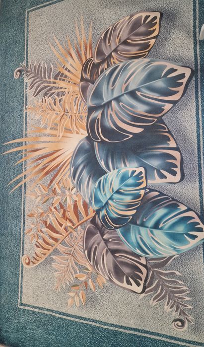 Продаётся ковёр синий