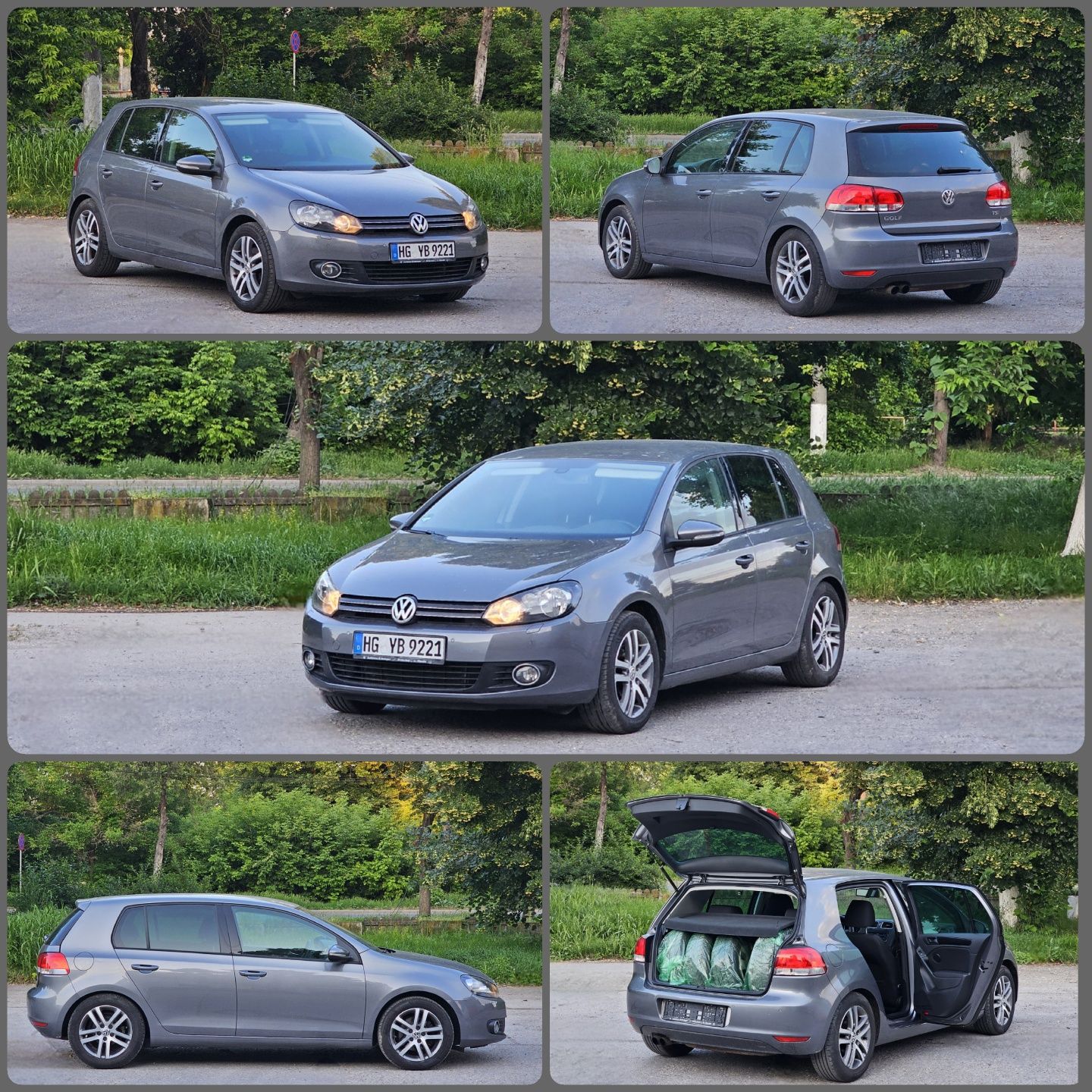 VW Golf 6 1.4TSI Navigatie SenzoriParcare Clima ÎncălzireScaune Blueth