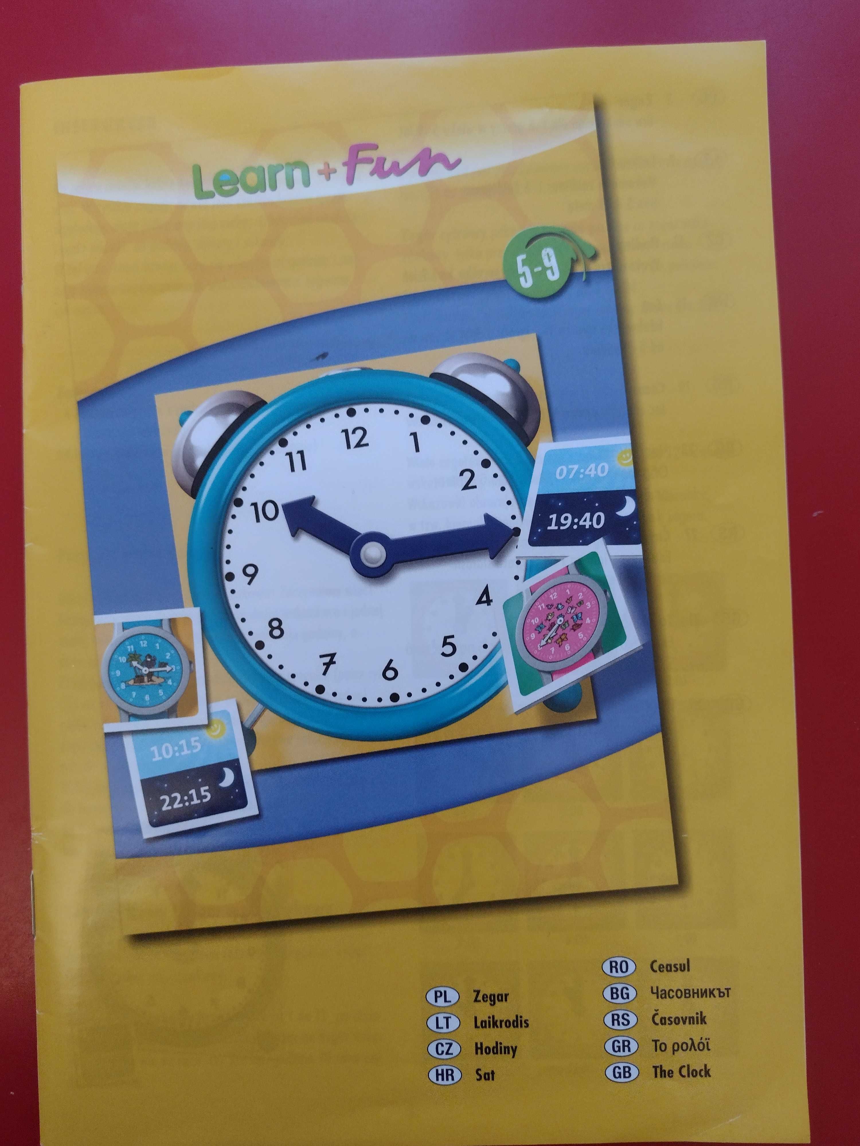 Детски образователни игри часовник и сезоните и часовник