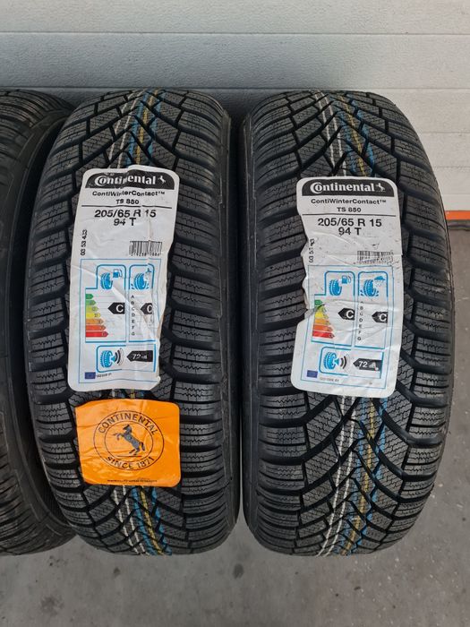 Нови зимни гуми 4 броя CONTINENTAL WinterContact TS850 205 65 R15