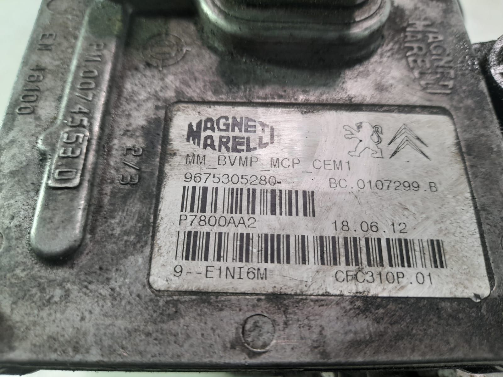 Modul selector cutie de viteze 9675305280  1.6 hdi 9h05 Peugeot 508 1