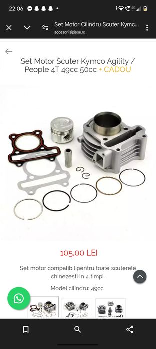 Vând scuter 50cc