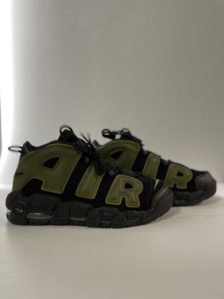 Nike Air Uptempo Black/ Green, 43