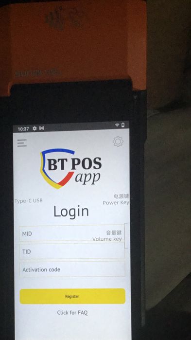 Terminal pos v2s 32 gb pt glovo bolt uber wolt etc