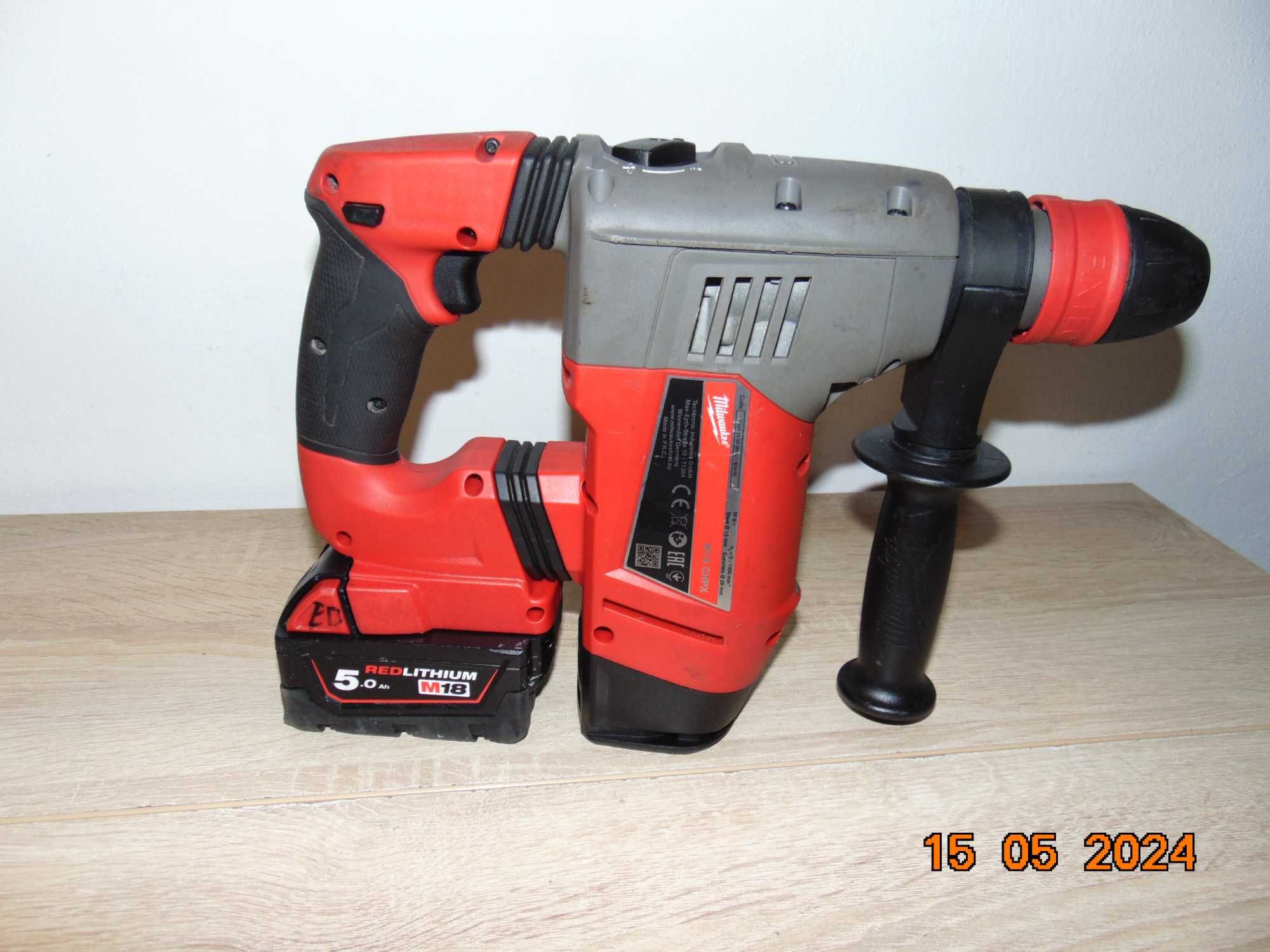 Milwaukee M18 CHPX rotopercutor fuel brushless