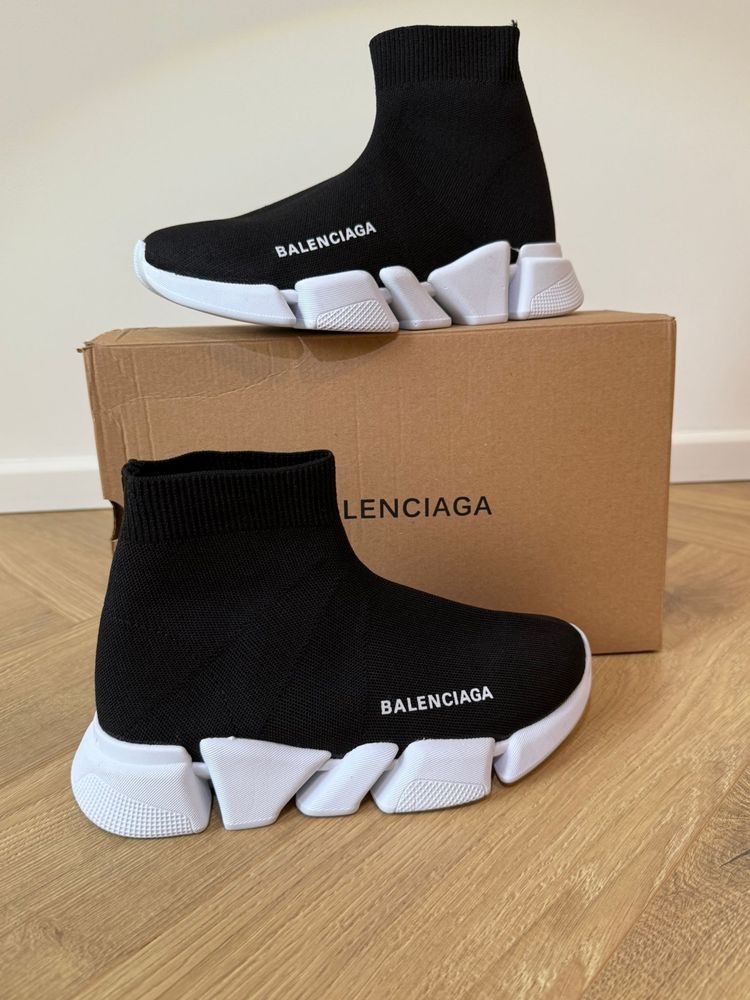 Adidasi Balenciaga speed trainers black